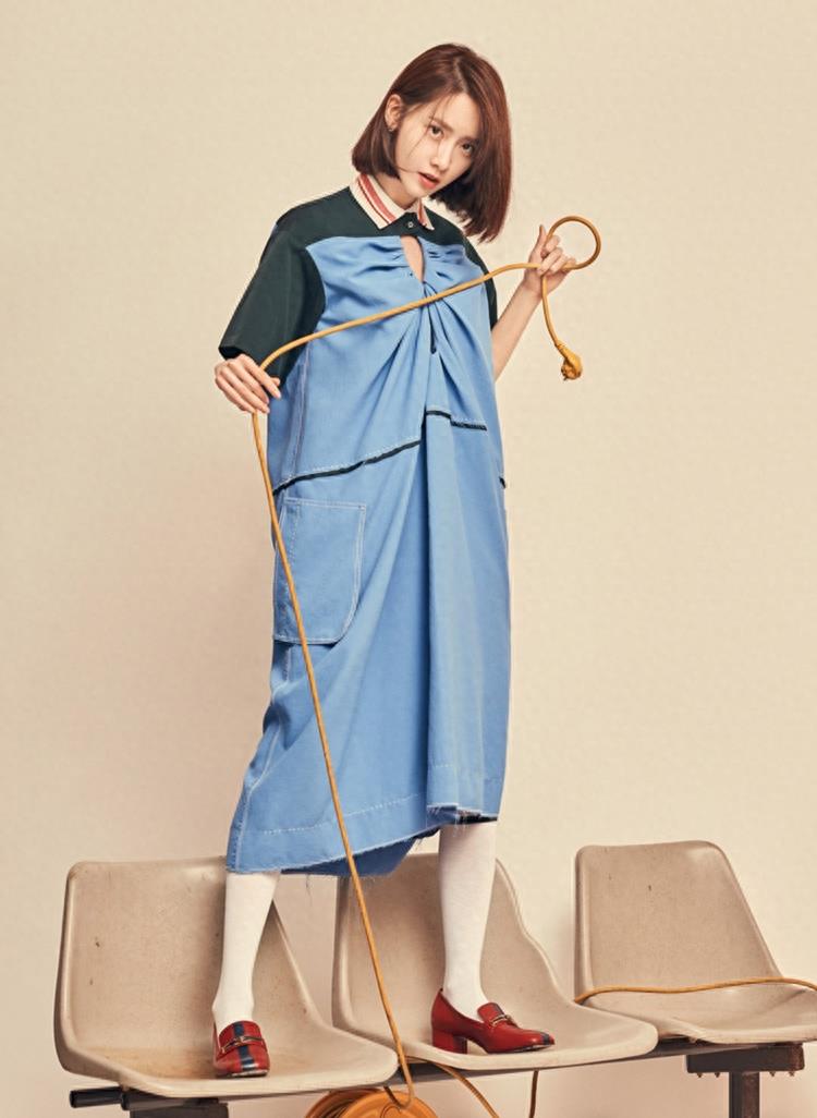 少女时代颜值担当的林允儿,真是个迷人的美少女