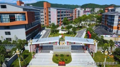 ​航拍吉水二中，美翻了，我的母校，我的青春回忆