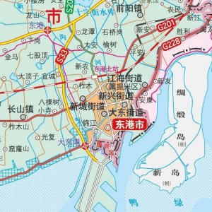 ​辽宁东港市沿海沿边沿江，是鸻鹬鸟的驿站，是北国江南、江海明珠
