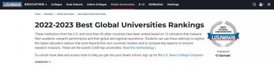 ​us news发布2025世界大学排行榜（最新2025）