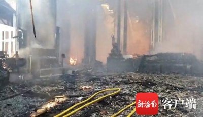 ​泰国知名景点富贵黄金屋突发大火 90%以上的海南旅游团都去过