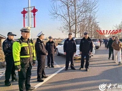 ​共迎平安蛇年 东营交警二大队圆满完成春节安保任务