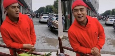 ​51岁演员黑子回乡种地，三轮车街头卖玉米引起网友热议