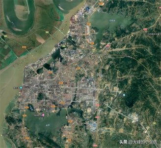 ​岳阳3区2市4县城区卫星图，看看有没有你的家乡？