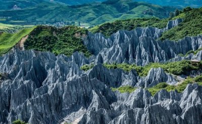​中国墨石公园景区 藏在川西的“异域星球”