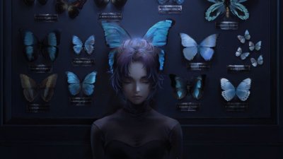 ​「动漫壁纸」暗黑系动漫女生壁纸，个性，帅气…