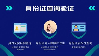 ​身份证实名制查询