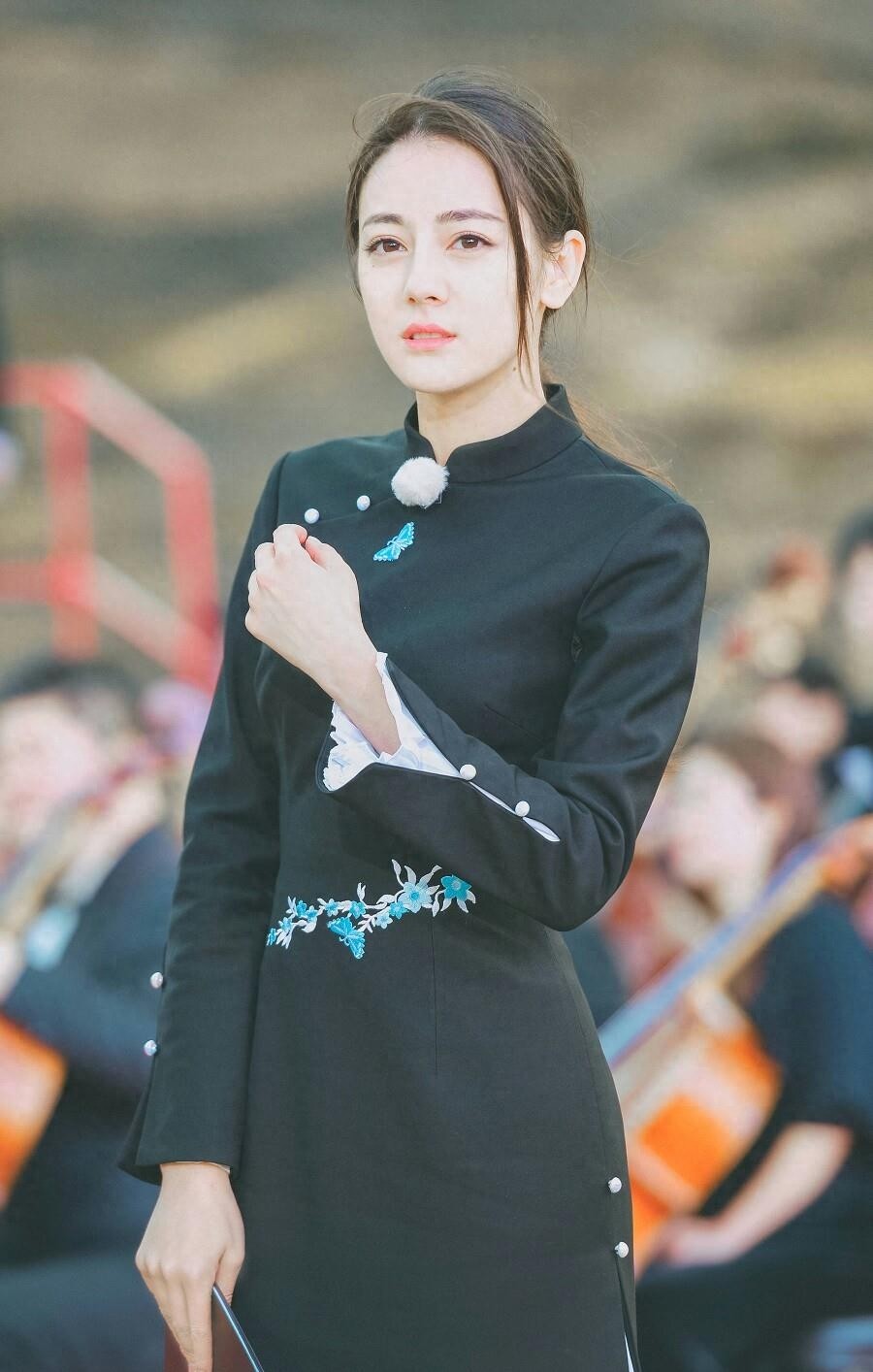 《奔跑吧》成员迪丽热巴美图欣赏,每一张都可以当作壁纸