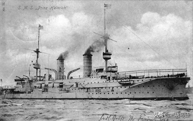 德意志帝国海军装巡——“海因里希亲王”号装甲巡洋舰