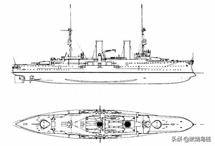德意志帝国海军装巡——“海因里希亲王”号装甲巡洋舰
