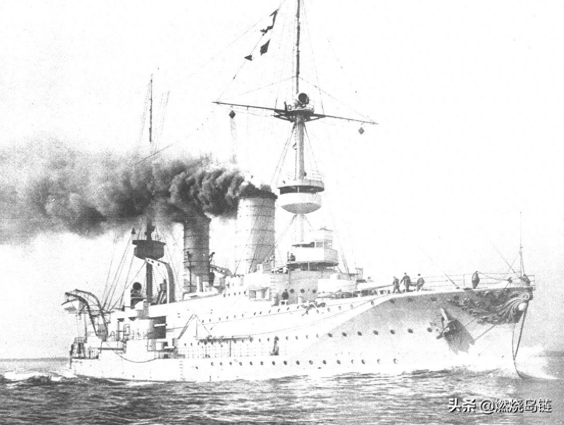 德意志帝国海军装巡——“海因里希亲王”号装甲巡洋舰