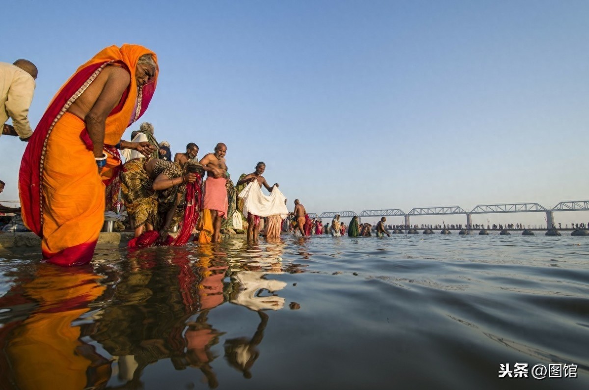恒河美景：印度的圣河，印度人的母亲河