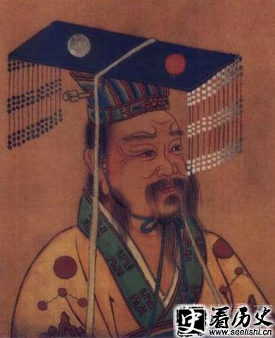 刘邦之子刘恒画像