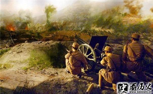 孟良崮战役油画