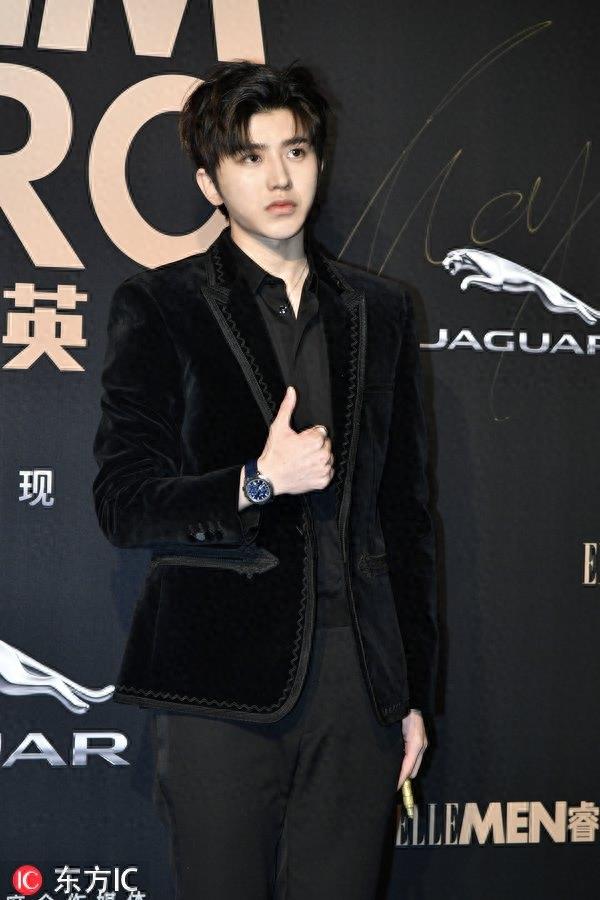 蔡徐坤ELLEMEN盛典生图来了 精致帅气贵族范儿