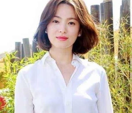 中分短发烫发韩范图片,全是韩国小姐姐大爱款