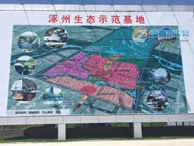 涿州东区最新规划图出炉